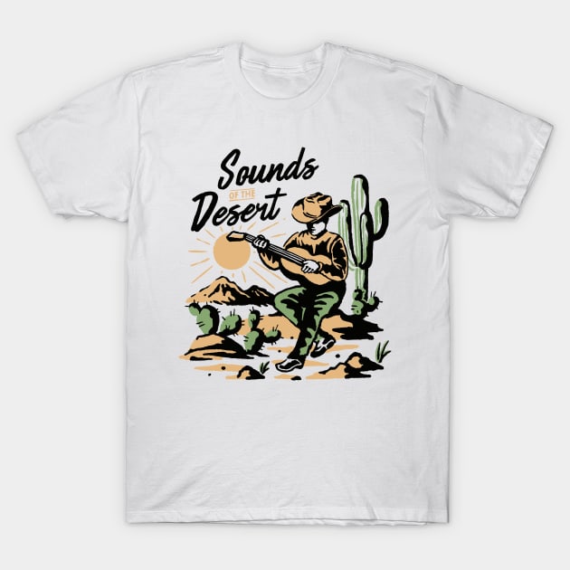 Sounds of the desert T-Shirt by AlexStudio